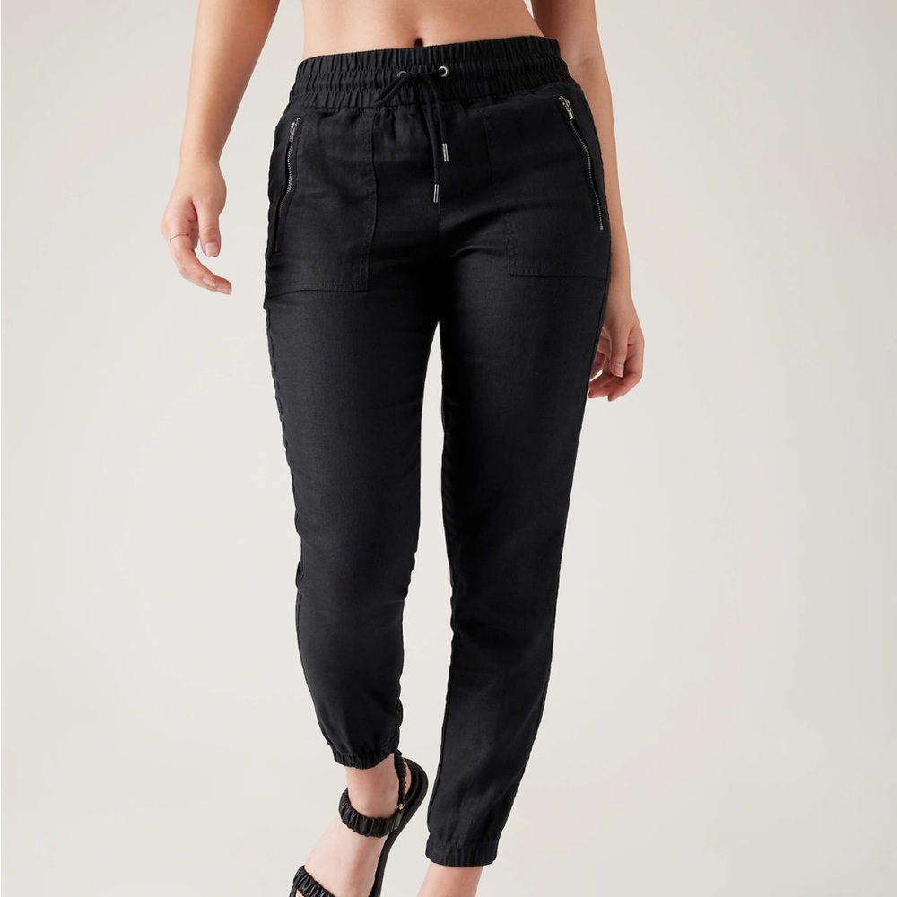 Athleta Cabo Linen Joggers - 4P